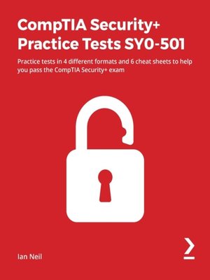 cover image of CompTIA Security+ Practice Tests SY0-501